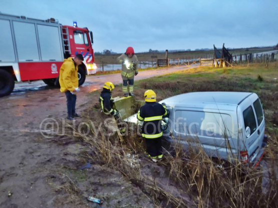 Chocaron dos vehículos en la ruta 191: un herido